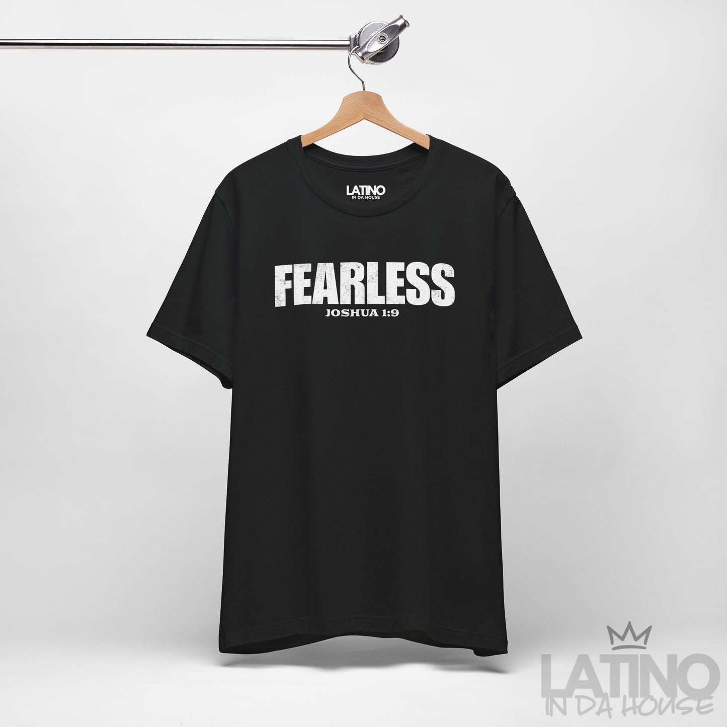 "FEARLESS" Joshua 1:9 T-shirt | Faith Tee