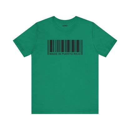 "Made in Puerto Rico Barcode" T-Shirt