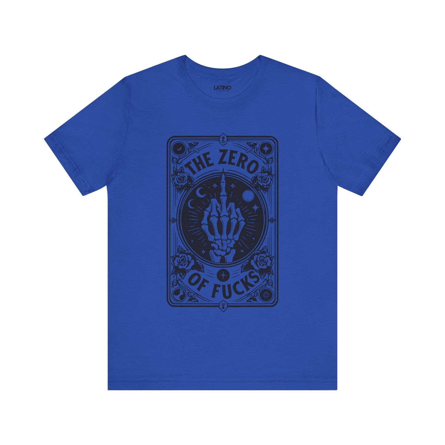 "The Zero of F*cks Tarot Card" T-Shirt