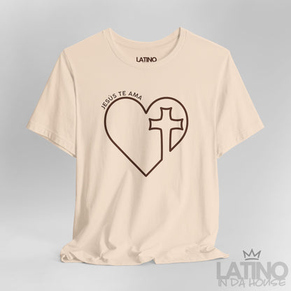 “Jesús Te Ama” T-Shirt | Cross Faith Tee