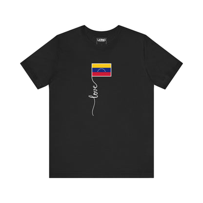 Venezuela Flag Love Script T-Shirt