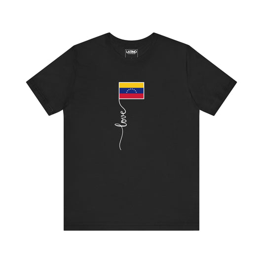 Venezuela Flag Love Script T-Shirt