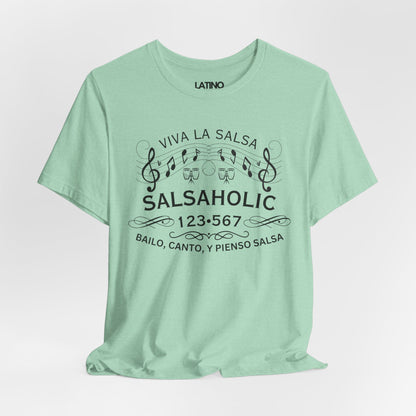 "Salsaholic" Heather T-Shirt Collection