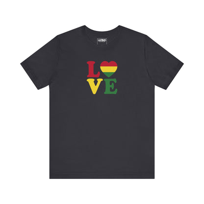 Bolivia Heart Love Pride T-Shirt