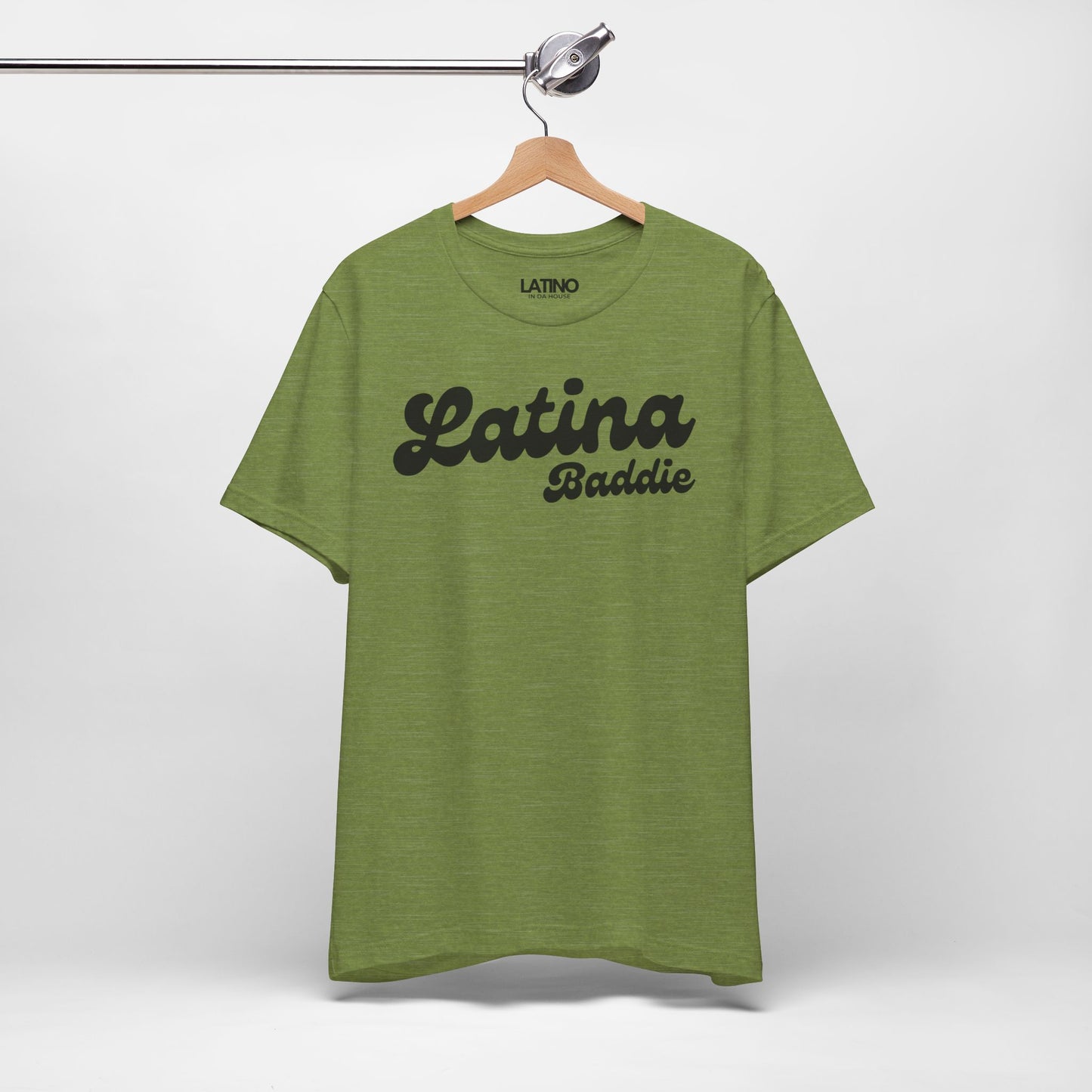 "Latina Baddie" Heather T-Shirt | Latina Tee