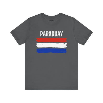 Paraguay Brushstroke Flag T-Shirt