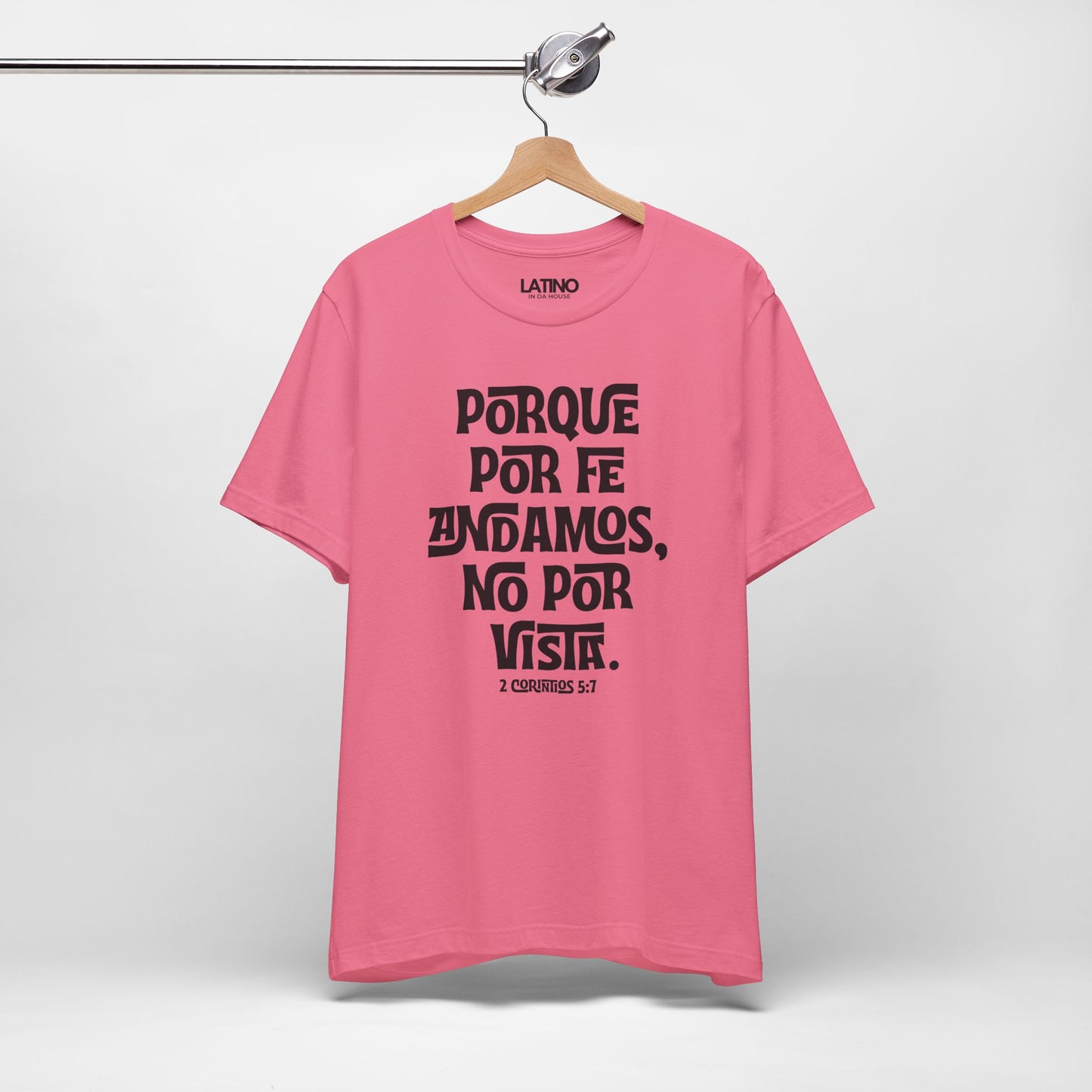 “Porque Por Fe Andamos” Faith T-Shirt