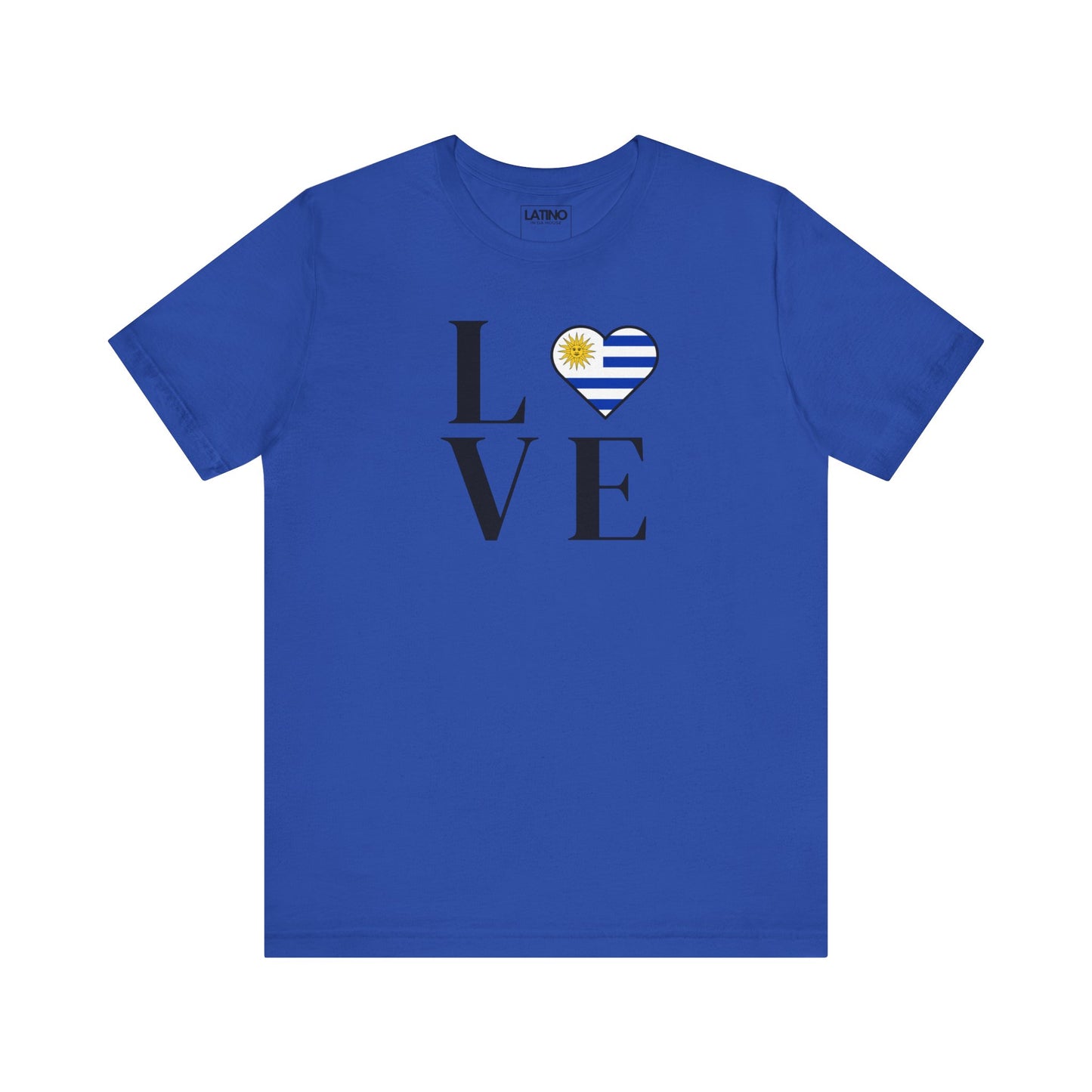 “LOVE” Heart Uruguay Flag T-Shirt