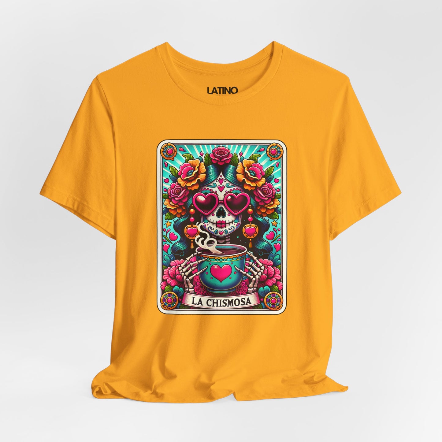 "La Chismosa Tarot Card" T-Shirt