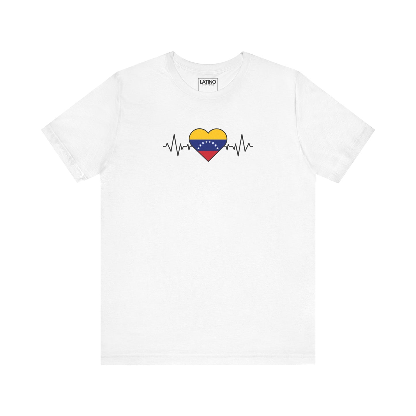 Venezuela Heart Flag Life-line T-Shirt