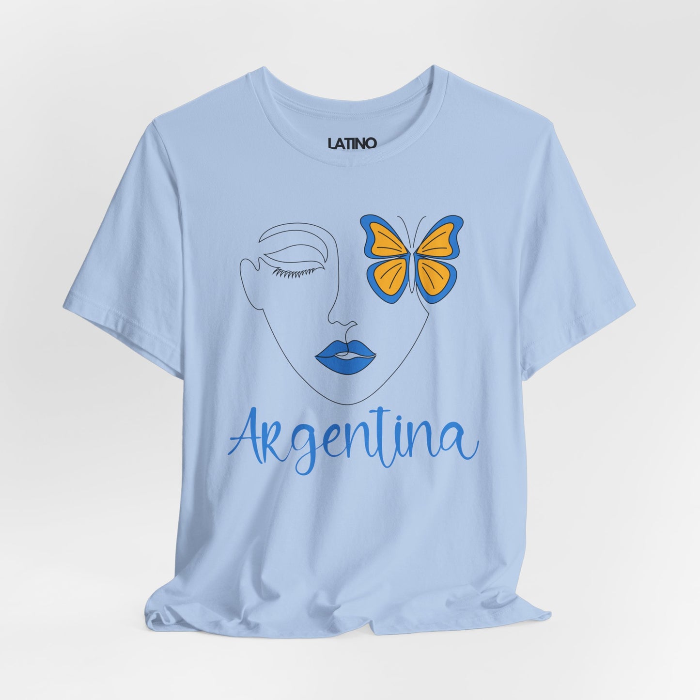 "Butterfly Argentina Face" T-Shirt