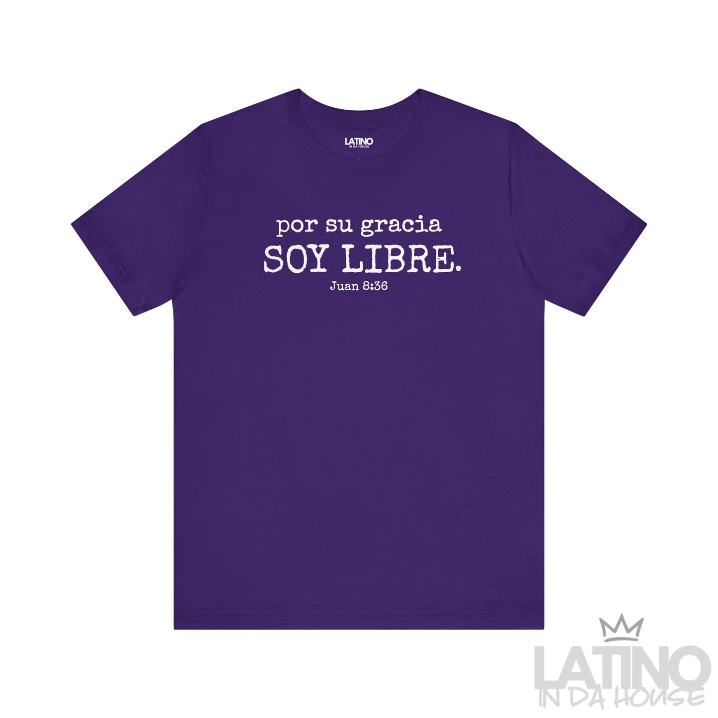 “Por Su Gracia Soy Libre” Faith T-Shirt