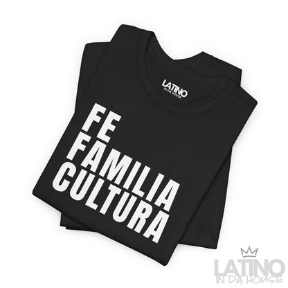 “Fe Familia Cultura” T-Shirt | Fe Tee