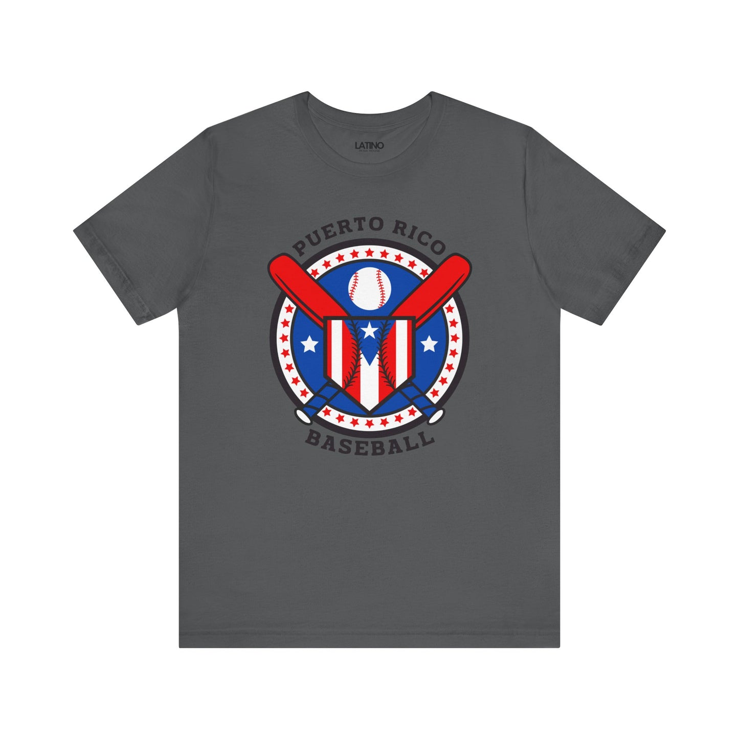 "Puerto Rico Baseball Flag" T-Shirt