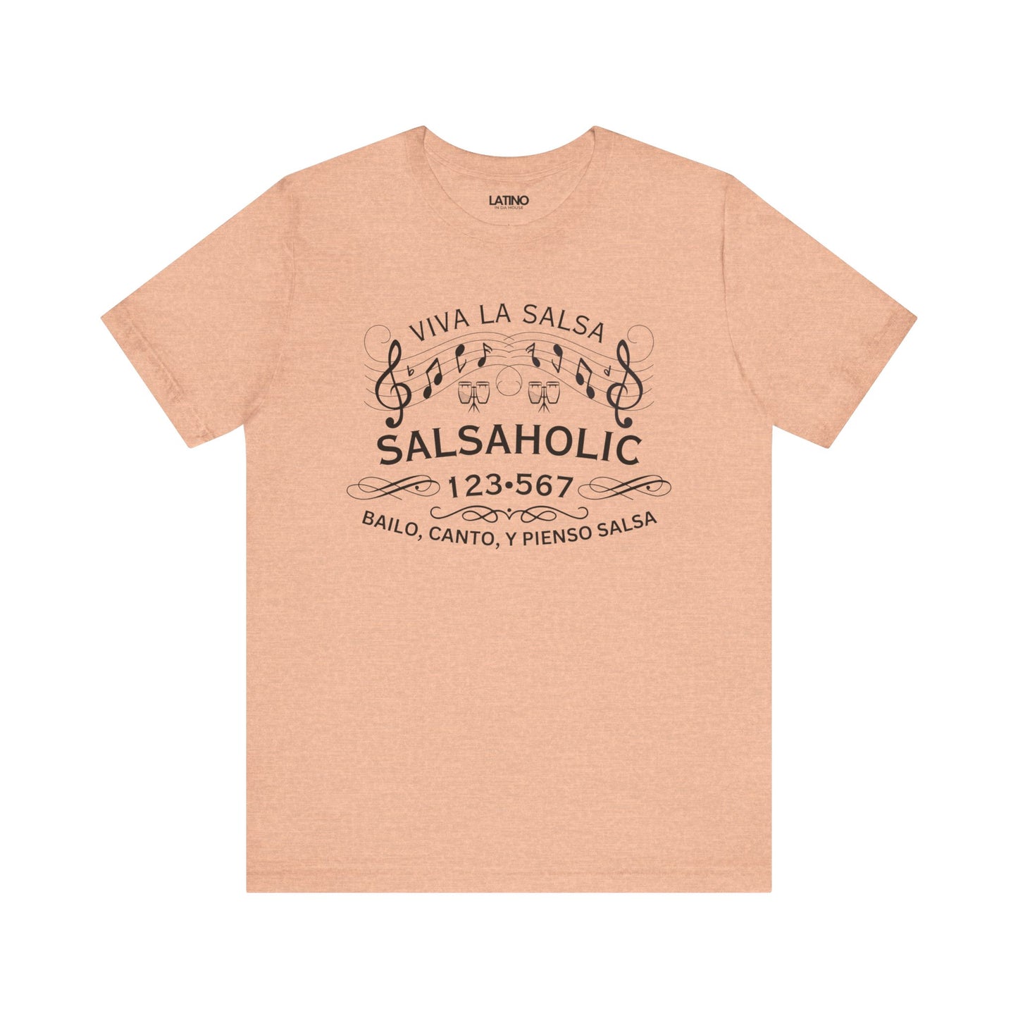 "Salsaholic" Heather T-Shirt Collection