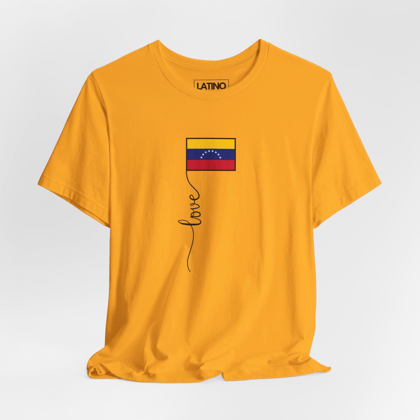 Venezuela Flag Love Script T-Shirt