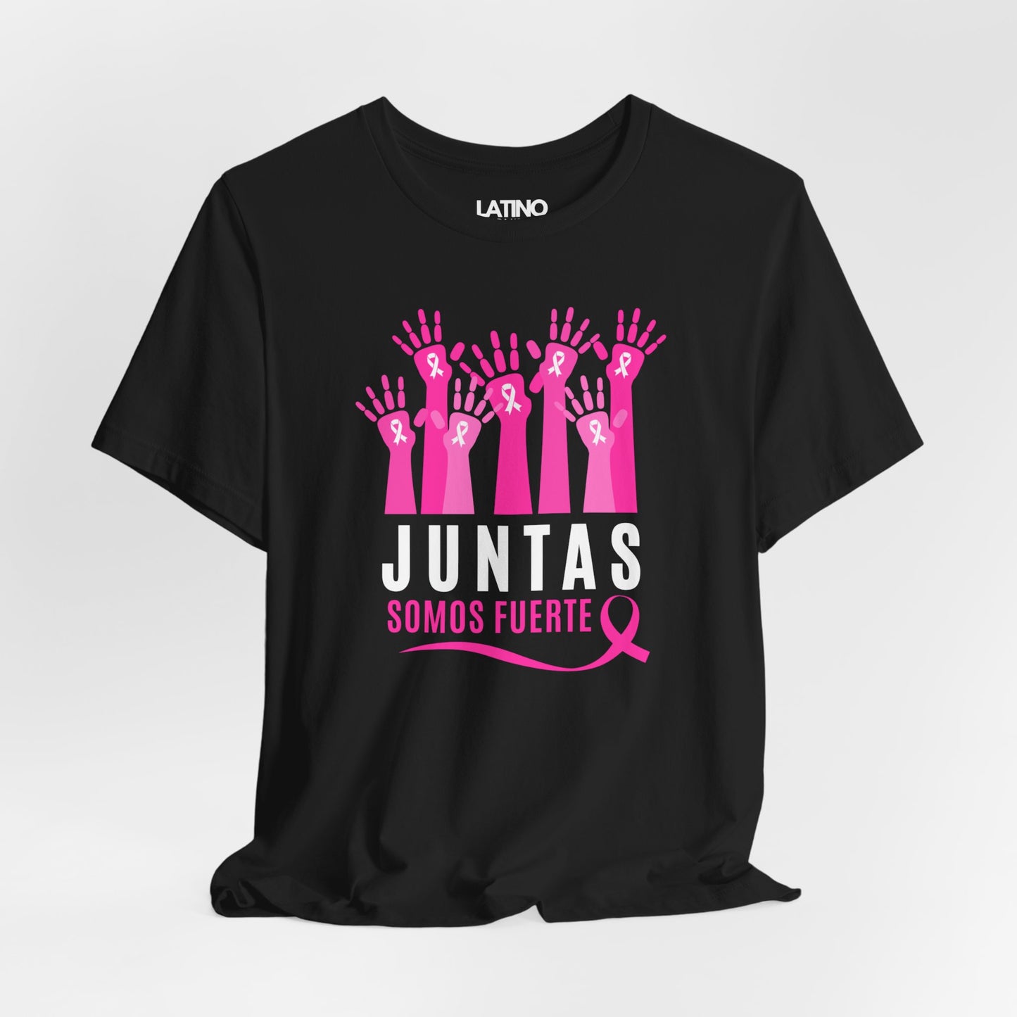 "Juntas Somos Fuerte" Breast Cancer Awareness T-Shirt