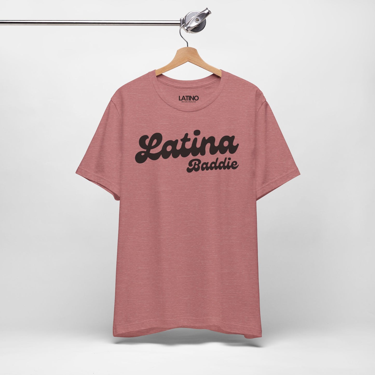 "Latina Baddie" Heather T-Shirt | Latina Tee