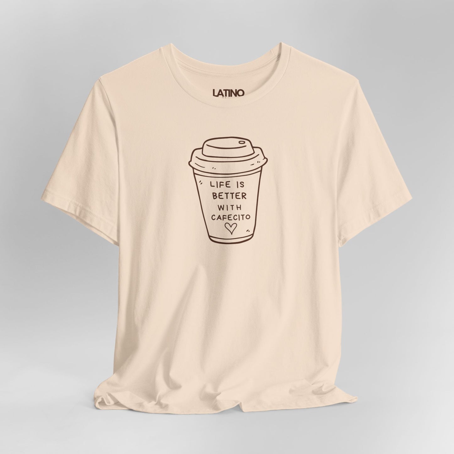 “Life is Better Cafecito” T-Shirt | Café Tee