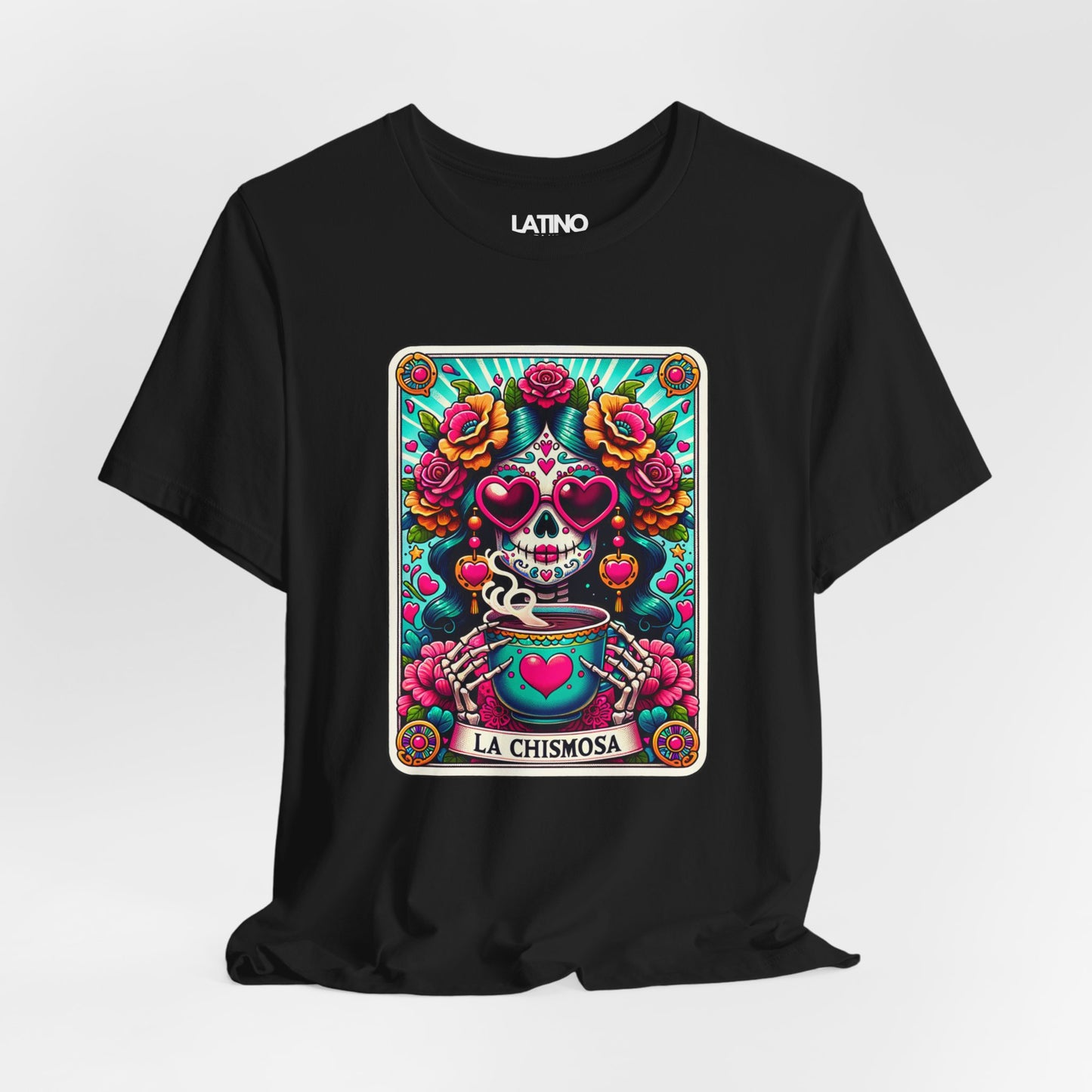 "La Chismosa Tarot Card" T-Shirt