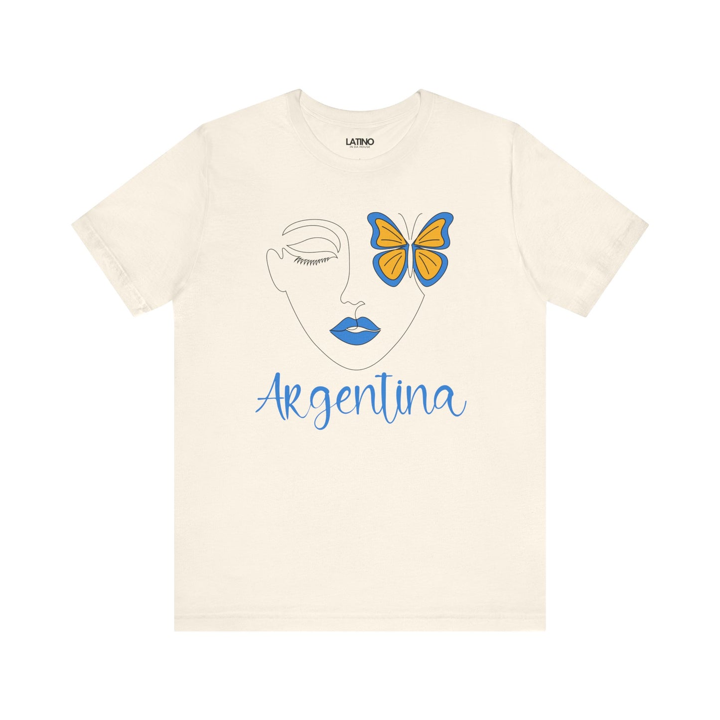 "Butterfly Argentina Face" T-Shirt