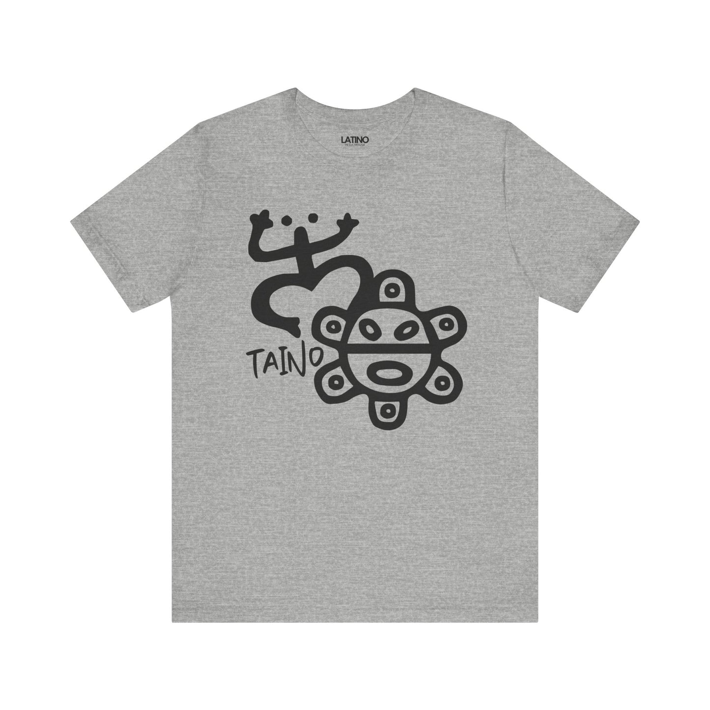 "Taíno Heritage Symbols" Heather T-shirt