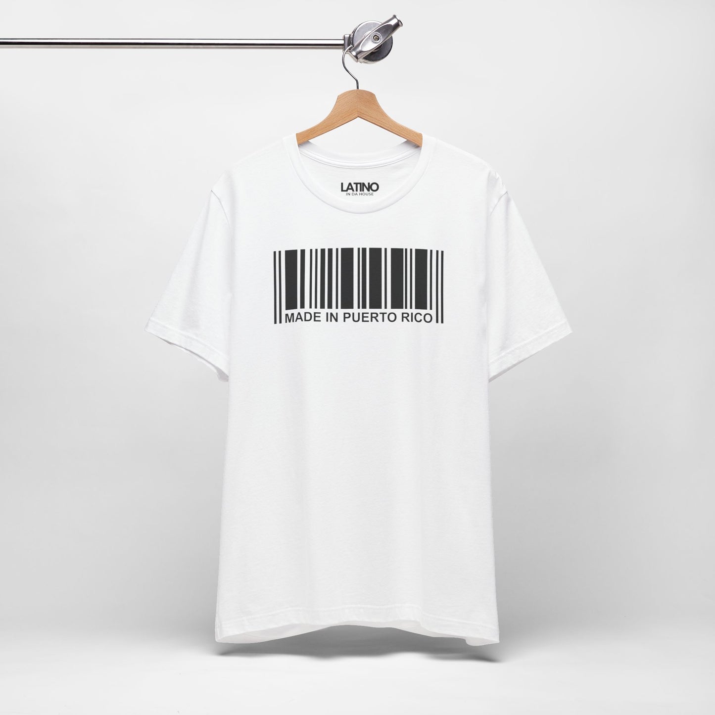 "Made in Puerto Rico” Barcode T-Shirt