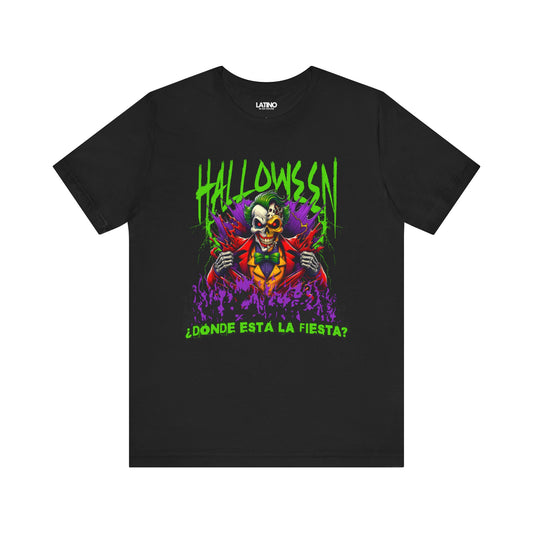 ¿Dónde Está La Fiesta? Skeleton Joker T-Shirt