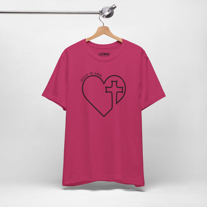 “Jesús Te Ama” T-Shirt | Cross Faith Tee