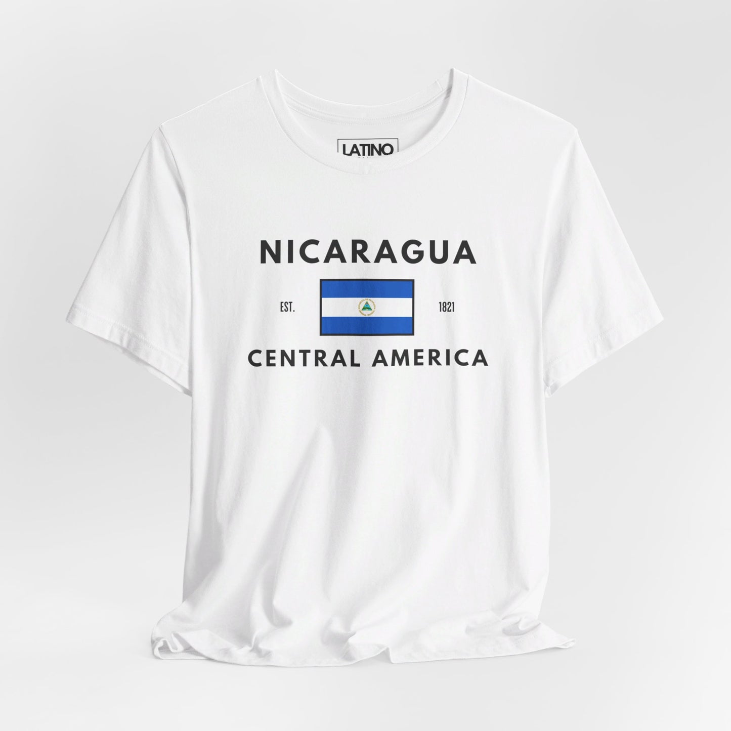 Nicaragua Central America Flag T-Shirt