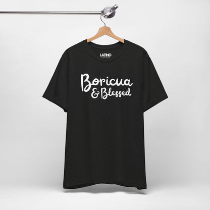 “Boricua & Blessed” T-Shirt | Boricua Tee