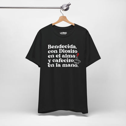 "Diosito y Cafecito" T-Shirt | Café Tee