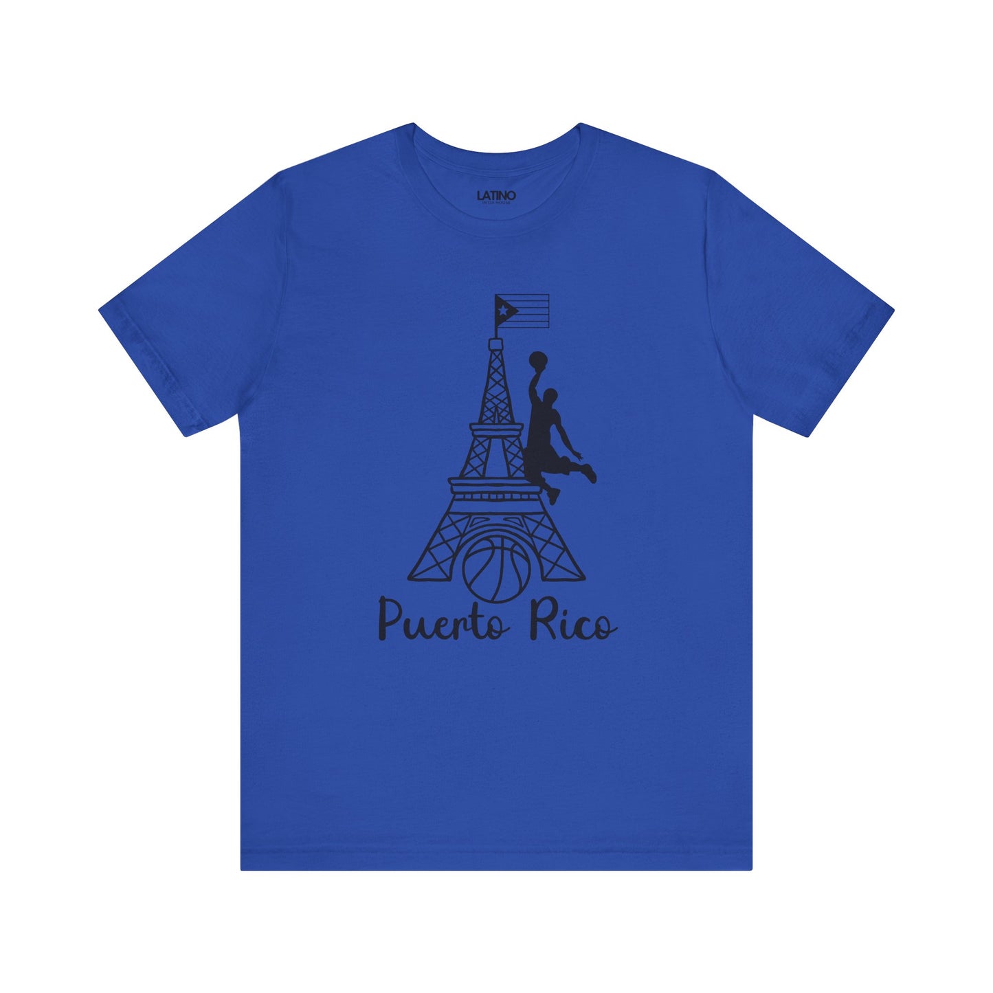 "Puerto Rico Basketball Paris" T-Shirt