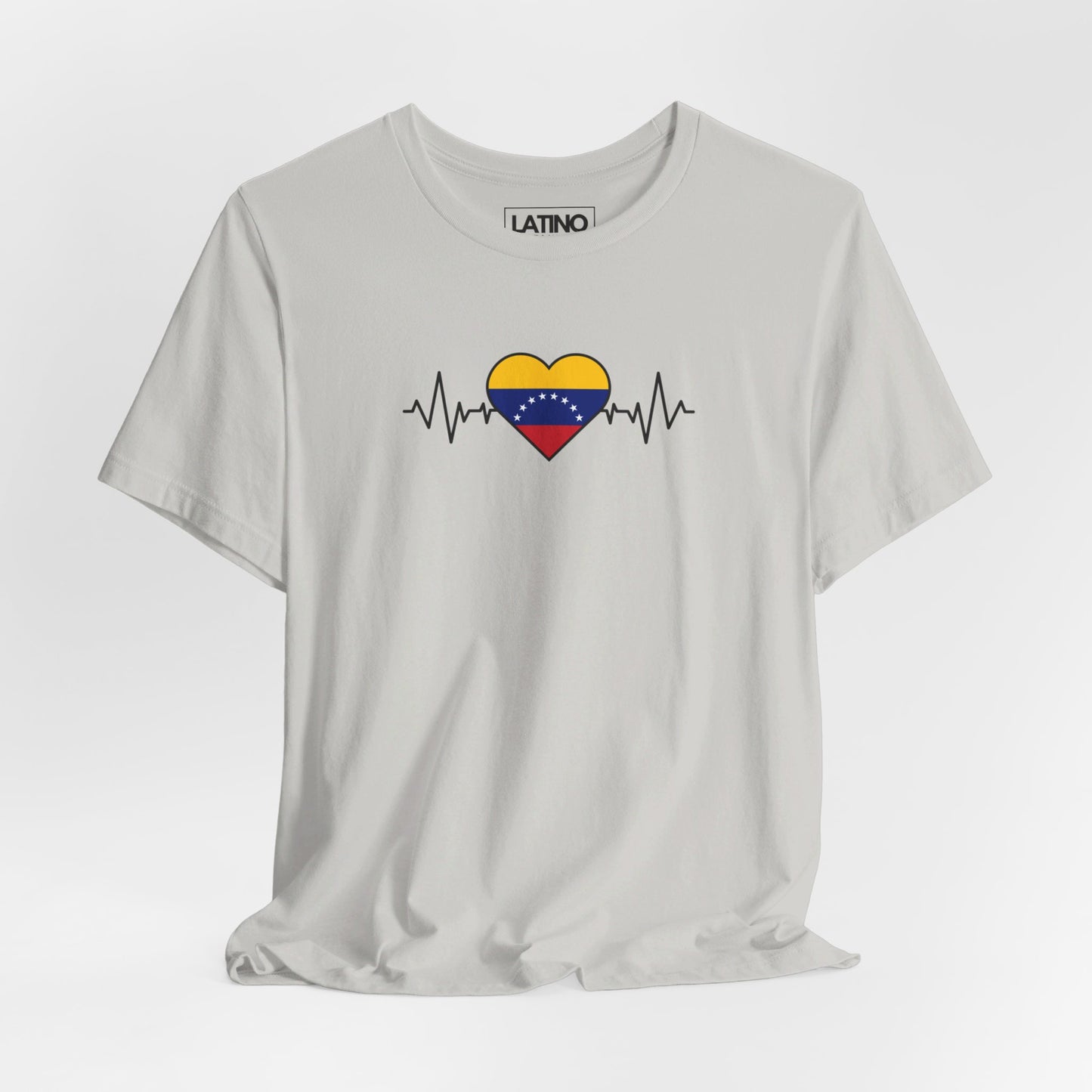 Venezuela Heart Flag Life-line T-Shirt