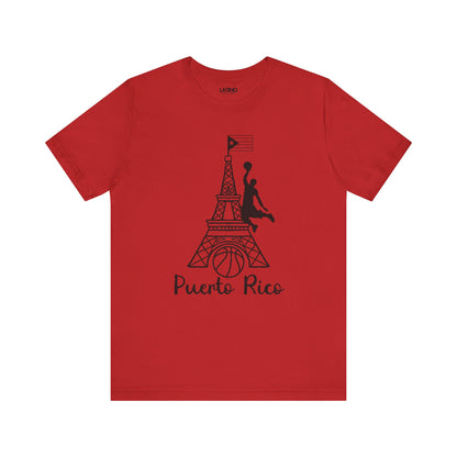 "Puerto Rico Basketball Paris" T-Shirt