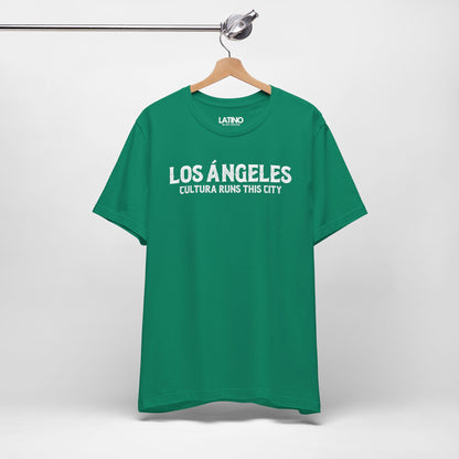 "Los Ángeles Cultura Runs This City" T-Shirt