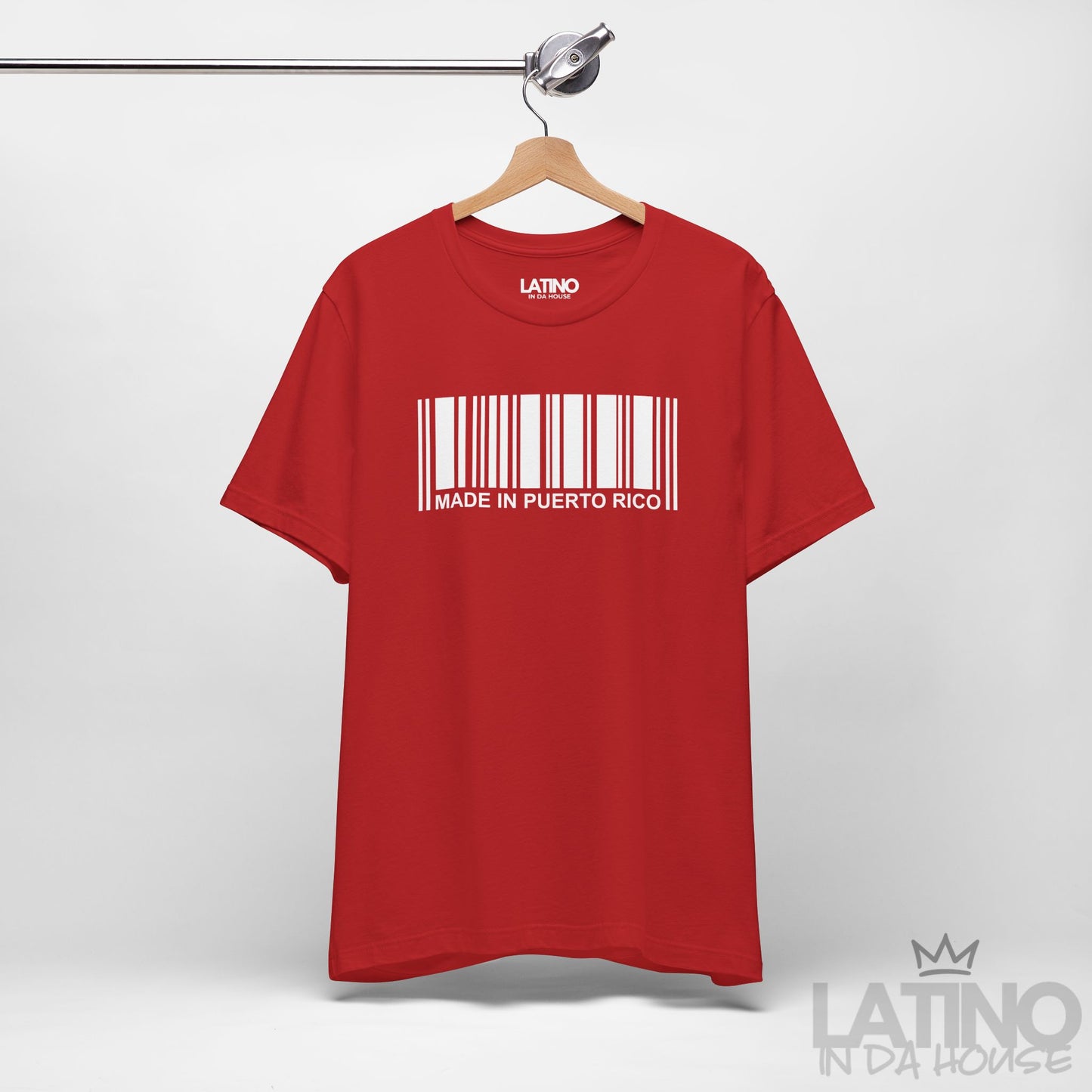 "Made in Puerto Rico” Barcode T-Shirt