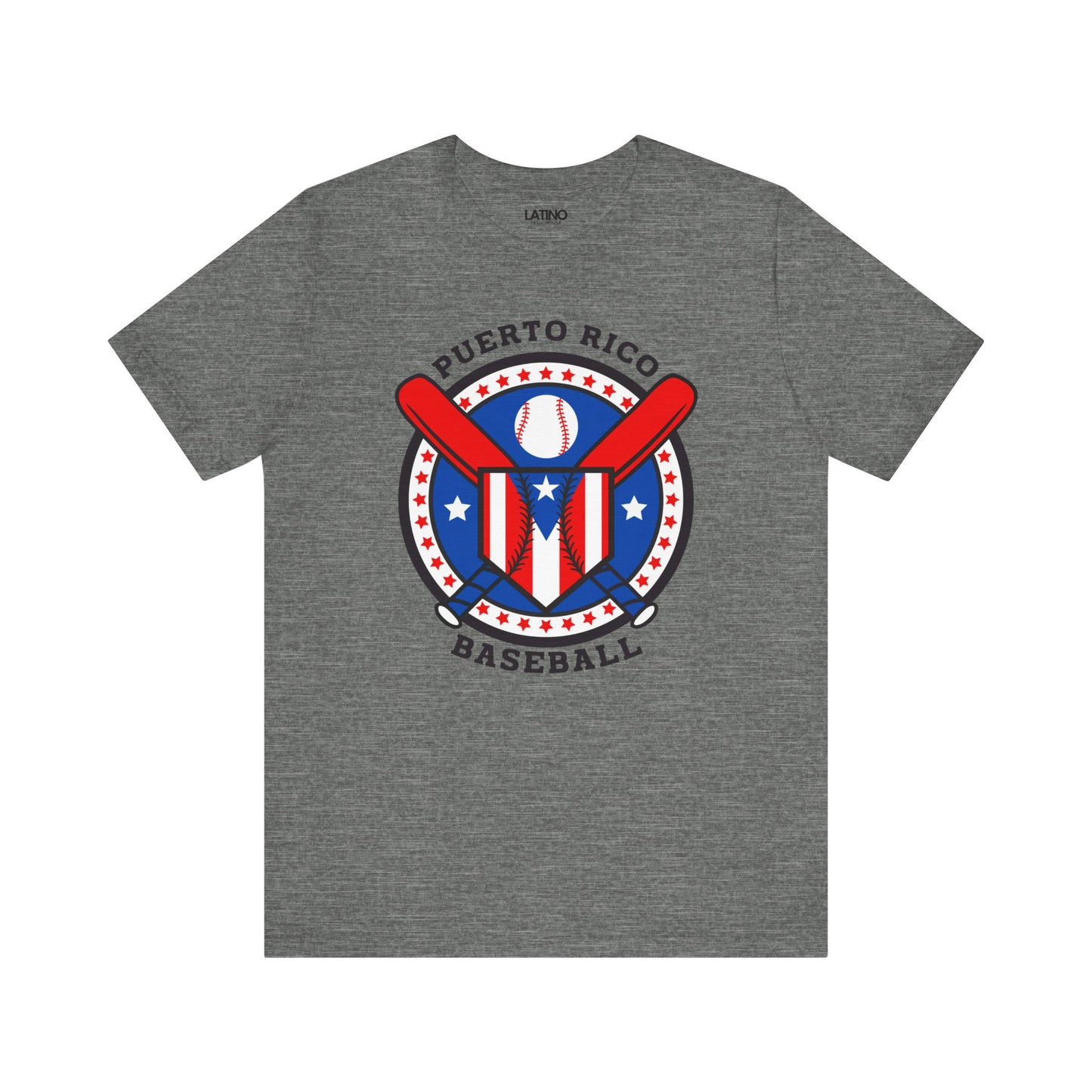 "Puerto Rico Baseball Flag" T-Shirt