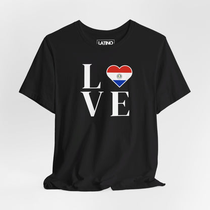 “LOVE” Heart Paraguay Flag T-ShIrt