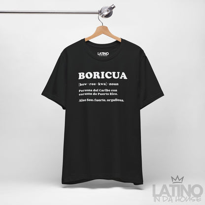 BORICUA Definition T-Shirt | Boricua Tee