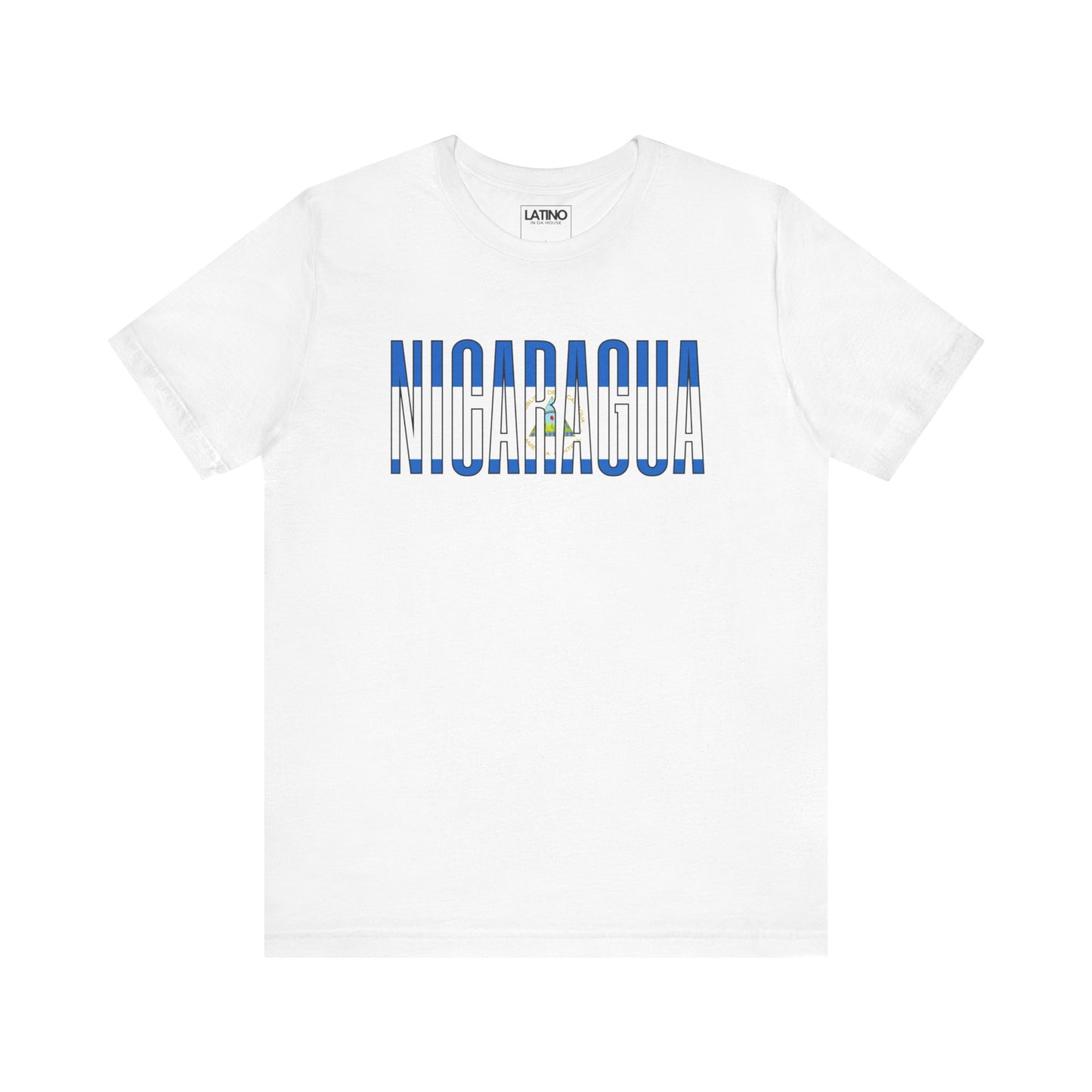 Nicaragua Flag Overlay T-Shirt