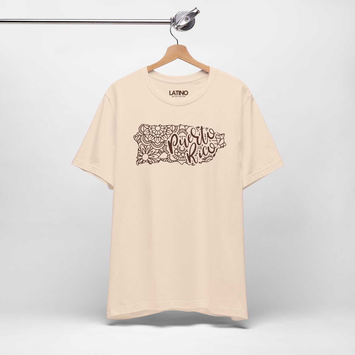 “Puerto Rico” Floral Map T-Shirt | Boricua Tee