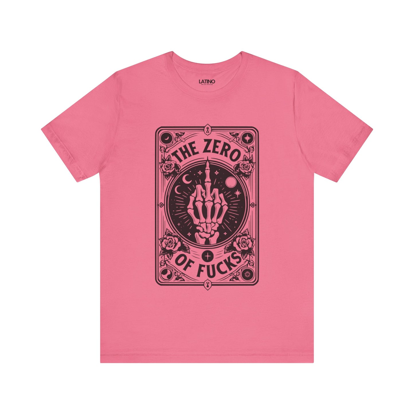 "The Zero of F*cks Tarot Card" T-Shirt