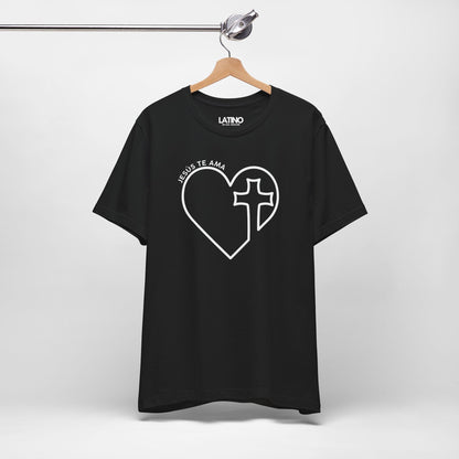 “Jesús Te Ama” T-Shirt | Cross Faith Tee