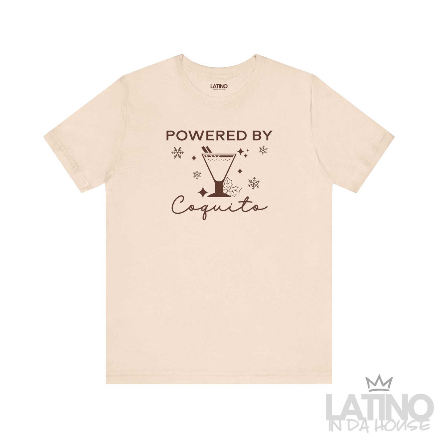 "Powered by Coquito" T-Shirt | Coquito Tee