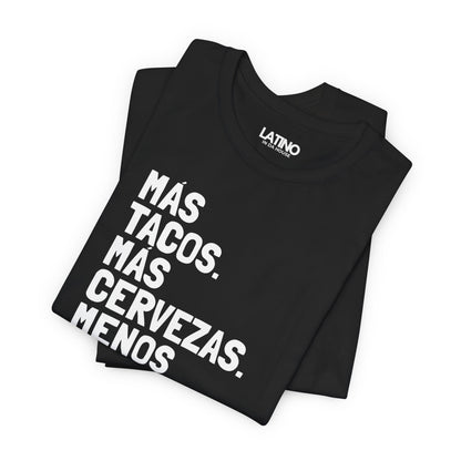 “Más Tacos Más Cervezas” T-Shirt | Taco
