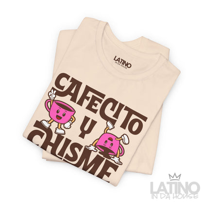 "Cafecito y Chisme" T-Shirt | Café Tee