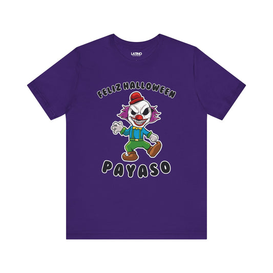 Feliz Halloween Payaso Latino T-Shirt