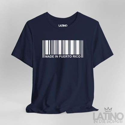 "Made in Puerto Rico” Barcode T-Shirt