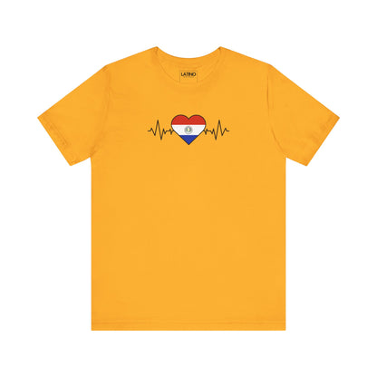 Paraguay Flag with Life-Line T-Shirt